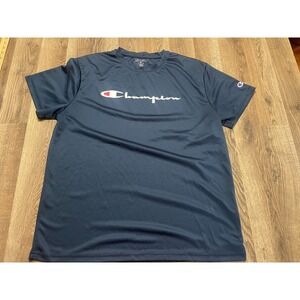 Champion Shirt, Men's Size XXL, Navy Blue, Athletic Wear